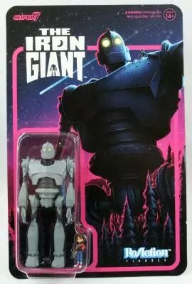 Le G�ant de Fer (The Iron Giant) - Super7 ReAction Figure - Iron Giant & Hogath Hughes