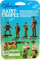 Le Gendarme de Saint-Tropez - Set of 3 PVC figures - Cruchot (De Funès), Gerber (Galabru), Fougasse (Lefèbvre)