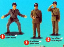 Le Gendarme de Saint-Tropez - Set of 3 PVC figures - Cruchot (De Funès), Gerber (Galabru), Fougasse (Lefèbvre)