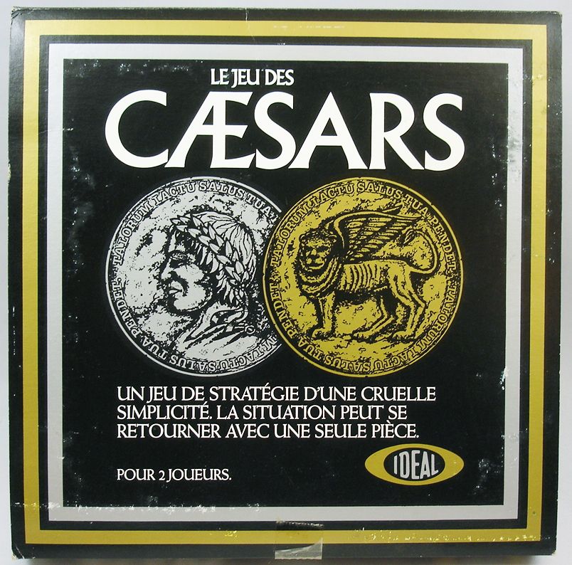 Le Jeu des Caesars (Pile et Face) - Jeu de plateau - Ideal 1981