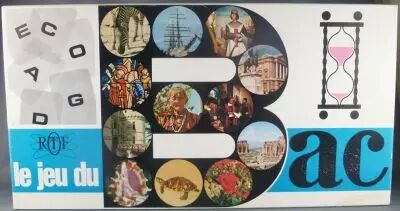 Le Jeu du Bac - Board Game - 1960 Ortf Luxe Version Mint in Box