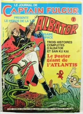 Le Journal de Captain Fulgur pr�sente Albator - Mensuel n�07 - Editions Dargaud