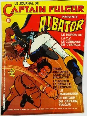 Le Journal de Captain Fulgur pr�sente Albator - Mensuel n�10 - Editions Dargaud