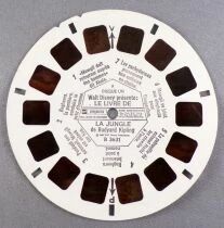 Le Livre de la Jungle - 3 Disques View-Master 3D sans Pochette R&eacute;f. B 363-F