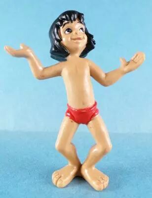 Le Livre de la Jungle - Figurine PVC Bully 2000 - Mowgli