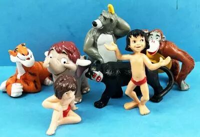 Le livre de la jungle - Figurines PVC Bullyland - S�rie de 7 figurines