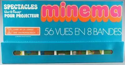 Le Livre de la Jungle - Meccano France - Minema S�rie I 8 Bandes 56 Vues Fixes Couleur Neuf Boite