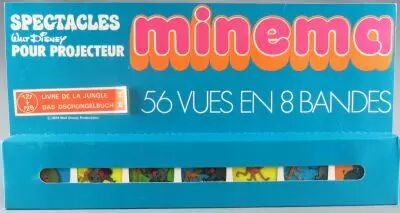 Le Livre de la Jungle - Meccano France - Minema S�rie II 8 Bandes 56 Vues Fixes Couleur Neuf Boite