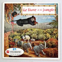Le Livre de la Jungle - Pochette de 3 View-Master 3-D (GAF)