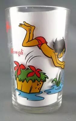 Le livre de la jungle - Verre � Moutarde Amora - Sony, Mowgli