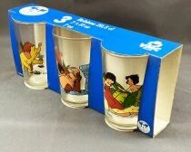 Le livre de la jungle - VMC - S&eacute;rie de 3 verres neufs