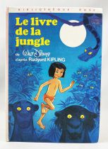 Le Livre de la Jungle (de Walt Disney) - Livre Bibliothèque Rose (Hachette 1977)