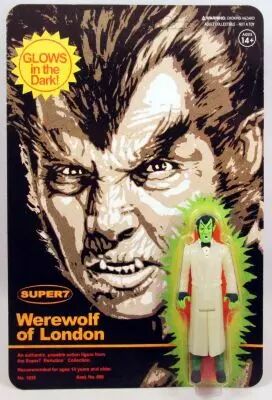 Le Loup-Garou de Londres (1935) - Figurine ReAction Super7 - Doctor Glendon \ Monster Glow\ 