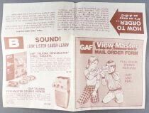 Le Magicien d\'Oz - Pochette de 3 Disques Gaf View-Master 3D R&eacute;f B 361