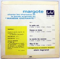 Le Manège Enchanté - Disque 45T Festival - Les Chansons de la Bande Originale par Margote vol.2