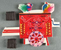 Le Manège enchanté - Figurine Carton Magnétique Djeco 1966 - Orgue de Barbarie