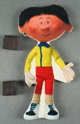 Le Manège enchanté - Figurine Carton Magnétique Djeco 1966 - Manège