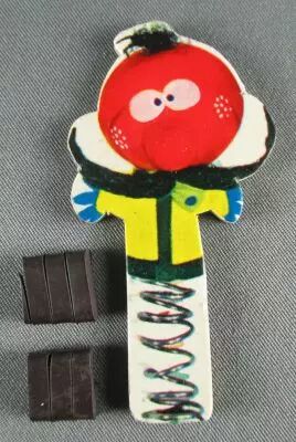 Le Man�ge enchant� - Figurine Carton Magn�tique Djeco 1966 - Z�bulon