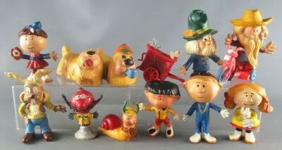 Le Man�ge enchant� - Figurine Jim - S�rie Compl�te 13 Figurines