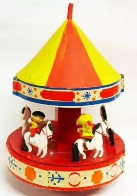 Le Man�ge enchant� - Man�ge musical Jim avec figurines