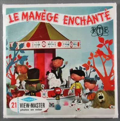 Bozo le Clown - Pochette de 3 View-Master 3-D (GAF