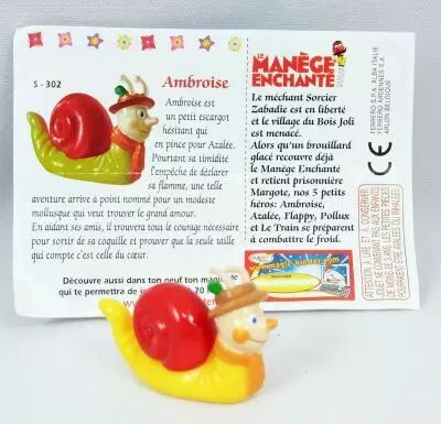 Le Man�ge Enchant� (Film 2005) - Kinder Surprise (Ferrero) - Figurine Ambroise