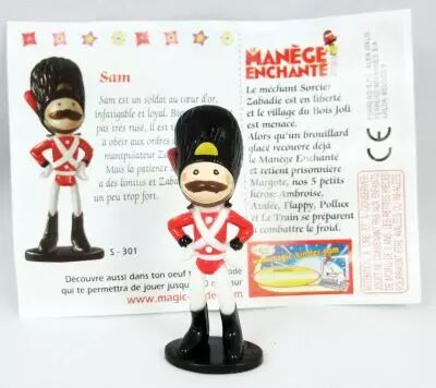 Le Man�ge Enchant� (Film 2005) - Kinder Surprise (Ferrero) - Figurine Sam le Soldat