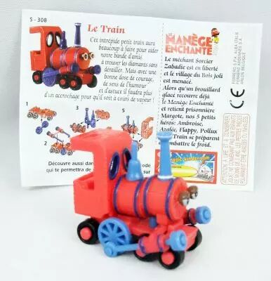 Le Man�ge Enchant� (Film 2005) - Kinder Surprise (Ferrero) - Figurine Train
