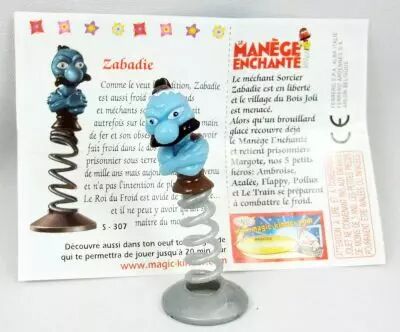 Le Man�ge Enchant� (Film 2005) - Kinder Surprise (Ferrero) - Figurine Zabadie