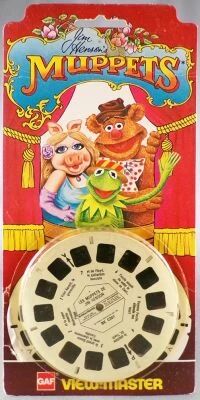 Le Muppet Show - 3 Disques View-Master 3D Neuf Blister R�f. BK 026 -F