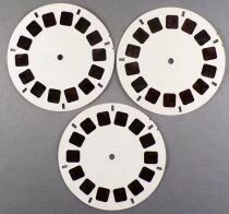 Le Muppet Show - 3 Disques View-Master 3D sans Pochette R&eacute;f. BK 026 -F