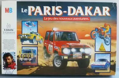 Le Paris Dakar - Jeu de Plateau - Thierry Sabine TSO MB 1985 R�f 4093