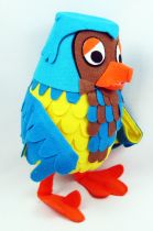 Le Petit Echo de la Forêt - Figurine poupée 20cm - Jacob le hibou - Chanowski Productions 1968