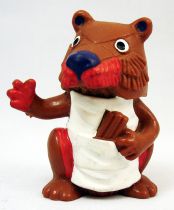 Le Petit Echo de la Forêt - Figurine pvc Bully - Guillaume le castor