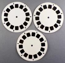 Le Petit Poucet - 3 Disques View-Master 3D sans Pochette R&eacute;f. D 123-F