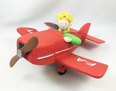 Tirelire figurine Plastoy Le Petit Prince dans son avion 80028 2016 