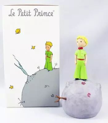 Le Petit Prince sur sa plan�te (A. de St. Exupery) - Statuette 11cm - Neamedia Icons