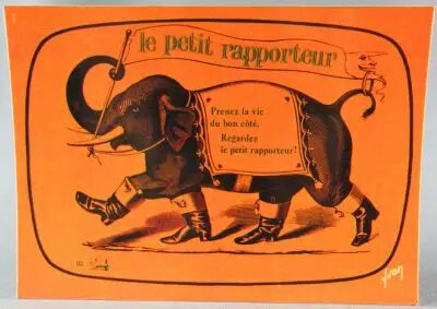Le Petit Rapporteur TF1 - Carte Postale Editions Yvon - Prenez la vie du bon cot�