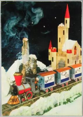 Le Petit Train R�bus - Carte Postale Ortf Editions Yvon - Tout est commun entre amis