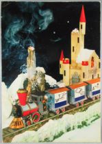 Le Petit Train Rébus - Carte Postale Ortf Editions Yvon - Tout est commun entre amis