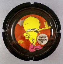 Le Piaf - Cote West Cendrier en Verre - Piaf Rotatif M\'Arretter ? Hyper Fastoche !!! Etat Neuf