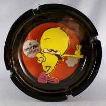 Le Piaf - Cote West Cendrier en Verre - Piaf Rotatif M\'Arretter ? Hyper Fastoche !!! Etat Neuf