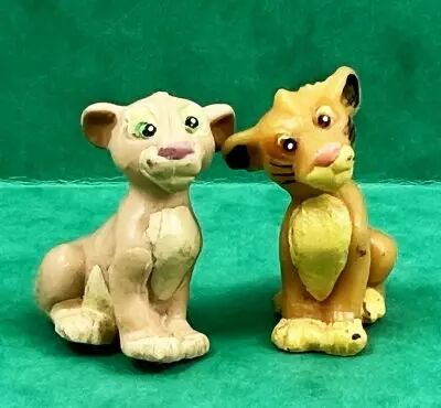 Le Roi Lion - Figurine PVC Nestl� - Nala & Simba (enfants)