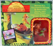 Le Roi Lion - Mattel 11674 Playset & PVC Figure - Bedtime Pals Pumbaa & Timon MISB