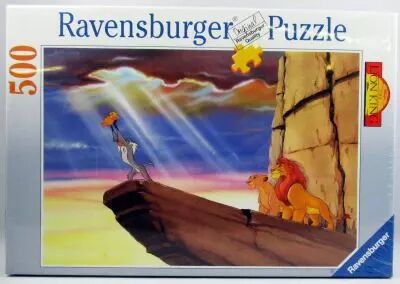Ravensburger Puzzle Star Line 500 Pezzi: Leone Raggiante Che Si Illumina Al Buio (49x36 Cm) - 4