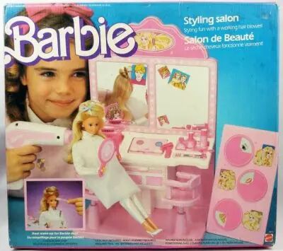 Le Salon de Beaut� de Barbie - Mattel 1987 (ref.3873)