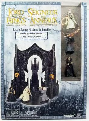 Seigneur des Anneaux Sharku Avec Worg Bête Jouet Biz Figurines de Luxe Rider Set