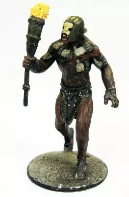 Le Seigneur des Anneaux - Eaglemoss - #035 Uruk-Hai d�cha�n� au Gouffre de Helm