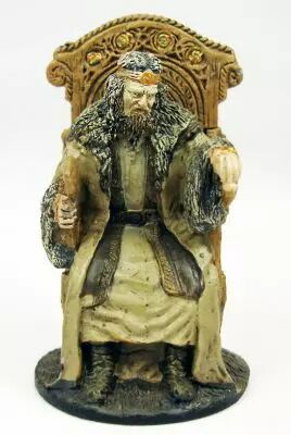Le Seigneur des Anneaux - Eaglemoss - #043 Le Roi Th�oden poss�d� � Edoras