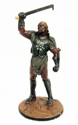 Le Seigneur des Anneaux - Eaglemoss - #069 G�n�ral Uruk-Hai au Gouffre de Helm